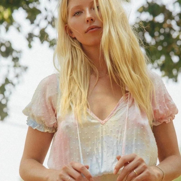 We're All Pretty Girls Tiered Dress Multicolor pastel 16786 - Picture 5 of 16